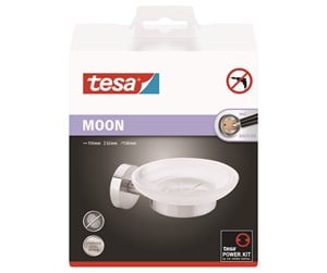 Baderomstilbehør - tesa Moon soap dish self-adhesive - 40310-00000-00