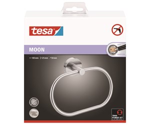 Baderomstilbehør - tesa Moon towel ring self-adhesive - 40308-00000-00