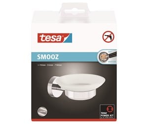 Baderomstilbehør - tesa Smooz soap holder self-adhesive - 40324-00000-00