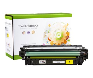 Printertilbehør blekk/toner - Static Control - yellow - remanufactured - toner cartridge (alternative for: HP CF032A) - Laser toner Yellow - RC2CF032A