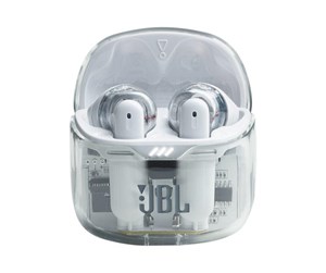 Hodetelefoner - JBL TUNE Flex - White Ghost Edition - JBLTFLEXGWHT