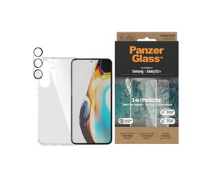 Mobil - Beskyttelsesglass - PanzerGlass 3-in-1 Pack Samsung Galaxy S23 Plus - PANZERB0434+7316