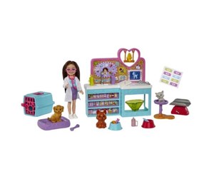 Dukker, Bamser & Utstyr - Barbie Chelsea Doll Vet Playset - HGT12