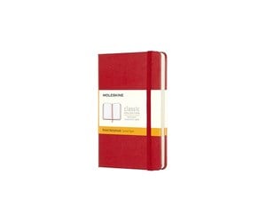 Blokker & Notisbøker - Moleskine Pocket - notebook - 90 x 140 mm - 192 pages - MM710RF