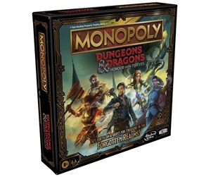 Brettspill & Puslespill - Hasbro Monopoly Dungeons And Dragons Movie (English) - F6219UE21