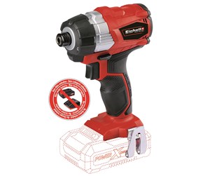 Skru/Bormaskin - Einhell TE-CI 18 Li batteridrevet slagskrutrekker 18 V u/batteri og lader - 4510030