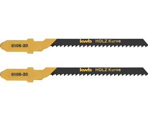 Stikksag - kwb Kwb HCS stikksagblad 77/55 x 2,0 mm tre 2 stk. - 49610620