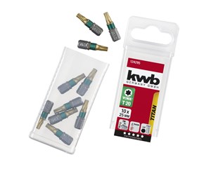 Bormaskin & Bits - kwb Kwb titanbits T20 / 25 mm 10 stk. - 49124295