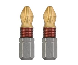 Bormaskin & Bits - kwb Kwb titanbits PH2 / 25 mm 2 stk. - 49124002