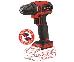 Skru/Bormaskin - Einhell TE-CD 18/40 Li batteridrevet bor-/skrumaskin 18 V u/batteri og lader - 4513997