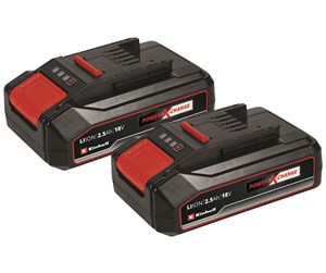 Verktøy - Einhell Batteri 18V 2,5Ah x 2 - Twinpack - 4511524