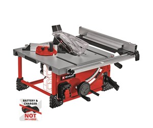 Gjærsager - Einhell TE-TS 36/210 Li batteridrevet bordsirkelsag 2x18 V u/batteri og lader - 4340450