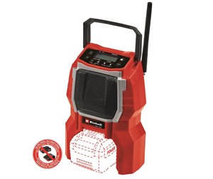 Verktøy - Einhell TC-RA 18 Li batteridrevet radio u/batteri og lader - 3408017