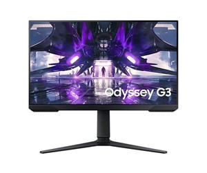 Skjerm - 24" Samsung Odyssey G3 - 1920x1080 (FHD) - 144Hz - VA - LS24AG304NRXEN