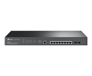 Switch/splitter - TP-Link TL-SG3210XHP-M2 JetStream 8-Port 2.5GBASE-T and 2-Port 10GE SFP+ L2+ Managed Switch with 8-Port PoE+ - TL-SG3210XHP-M2