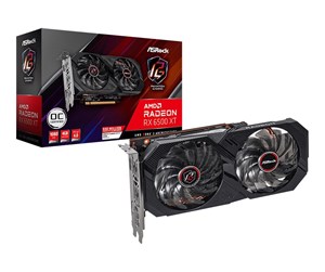 Grafikkort - ASRock Radeon RX 6500 XT Phantom Gaming D OC - 4GB GDDR6 RAM - Grafikkort - 90-GA3DZZ-00UANF