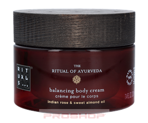 Kroppspleie - Rituals The Ritual Of Ayurveda Balancing Body Cream 220 ml - 8719134149586