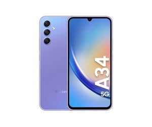 Mobiltelefoner - Samsung Galaxy A34 5G 128GB/6GB - Light violet - SM-A346BLVAEUB