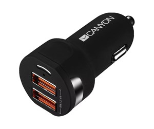 Mobil - Adaptere og ladere - Canyon C-04 car power adapter - USB - CNE-CCA04B