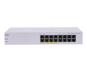 Switch/splitter - Cisco CBS110-16PP 16-Port 10/100/1000 POE Switch (8-Ports support PoE with 64W power budget) - CBS110-16PP-EU