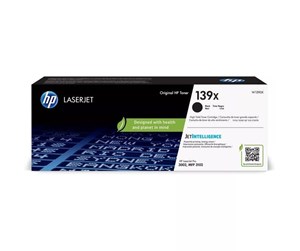 Printertilbehør blekk/toner - HP 139X - High Yield - Black Toner - Laser toner Svart - W1390X