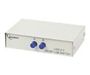 USB-hub - Gembird DSU-21 - USB peripheral sharing switch - 2 ports USB-hub - 2 porter - DSU-21