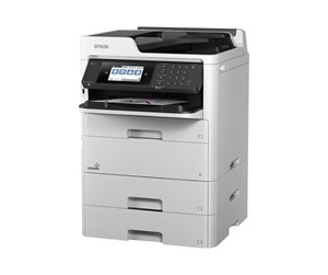 Skriver - Epson WorkForce Pro WF-C579RD2TWF Blekkskriver Multifunksjon med faks - Farge - Blekk - C11CG77401BR