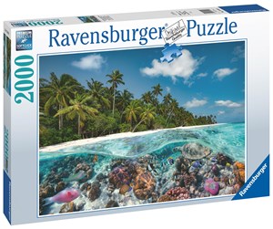 Puslespill - Ravensburger A Dive in the Maldives 2000p - 10217441