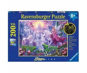 Puslespill - Ravensburger Magical Unicorn Night 200pcs. XXL - 129034