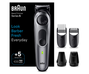 Hårtrimmer - Braun Skjeggtrimmer Styler BT5440 Black / Spc Grey - 4210201448174