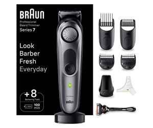 Hårtrimmer - Braun Skjeggtrimmer Styler BT7420 Black / Spc Grey - 4210201448273