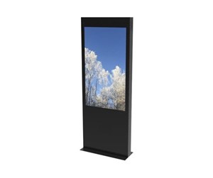 Veggmontering, AV-braketter & AV-møbler - HI-ND Single Totem Touch 55" - stand - for flat panel - black wood 55" - ST5500-5001-WOOD