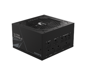 Strømforsyning (PSU) - GIGABYTE UD1000GM PG5 (rev. 2.0) Strømforsyning (PSU) - 1000 Watt - 120 mm - ATX 3.0 - 80 Plus Gold sertifisert - GP-UD1000GM PG5 (rev. 2.0)