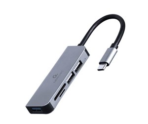 Flashminneadapter - Gembird Cablexpert card reader - USB-C 3.1 Gen 1 - UHB-CM-CRU3P1U2P2-01