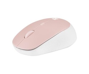 Mus - Natec Harrier 2 - mouse - Bluetooth 5.1 - white pink - Mus - Optisk - 4 - Hvit - NMY-1962