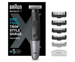 Hårtrimmer - Braun Kroppstrimmer Styler XT5100 Black / Spc Grey - 7500435206341