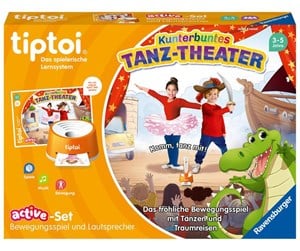 Lek & Lær - Ravensburger tiptoi: Kunterbutes Tanz-Theater Active-Set (DE) - 00122