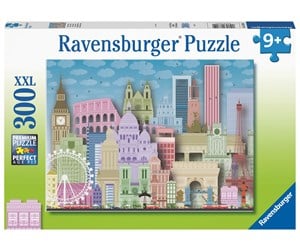 Puslespill - Ravensburger Worldly Attractions - 13355