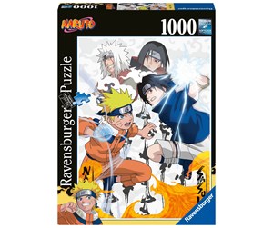 Puslespill - Ravensburger Naruto vs. Sasuke 1000p - 17449