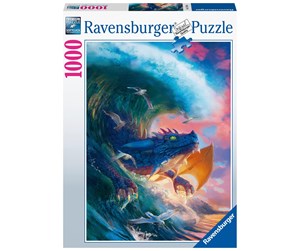 Puslespill - Ravensburger Dragon Race 1000p - 17391