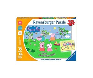 Peppa Gris - Ravensburger tiptoi Puzzle: Peppa Pig 2x24pcs - 00163