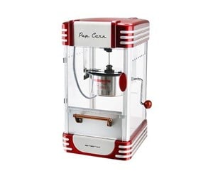 Andre kjøkkenapparater - Emerio POM-120650 - popcorn maker - silver/red metallic details - POM-120650