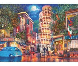 Puslespill - Ravensburger Evening in Pisa - 17380