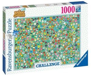 Puslespill - Ravensburger Challenge - Animal Crossing - 17454