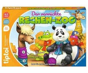 Brettspill & Puslespill - Ravensburger tiptoi: Der verrückte Rechen-Zoo (DE) - 00104