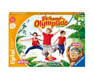 Lek & Lær - Ravensburger tiptoi active: Dschungel-Olympiade (DE) - 00129