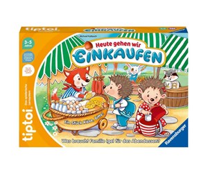 Brettspill & Puslespill - Ravensburger tiptoi: Heute gehen wir einkaufen (DE) - 00119