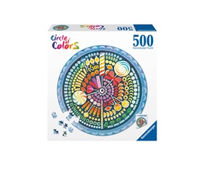 Puslespill - Ravensburger Circle of Colours - Candies - 10217350