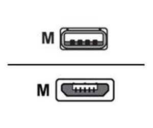 USB - Baseus Cafule - USB cable - Micro-USB Type B to USB - 1 m - CAMKLF-B91