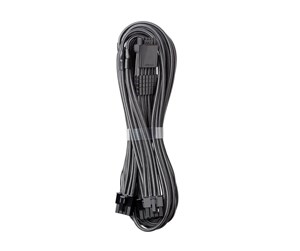 Strømkabel (intern) - CableMod C-Series Pro ModMesh 12VHPWR - 3x PCI-e - 60cm - Dark Gray - CM-PCSR-16P3-N60KC-5PK-R